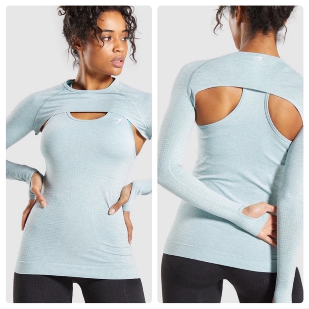 Black Gymshark Shrug